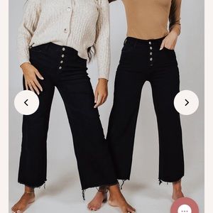 Piper and Scoot Dianne High Rise Distressed Jean